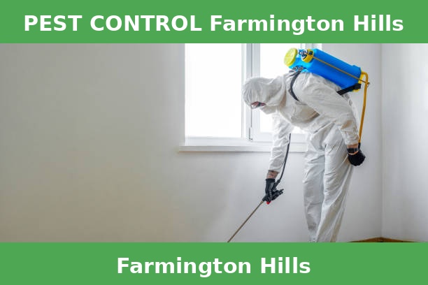PEST CONTROL Farmington Hills